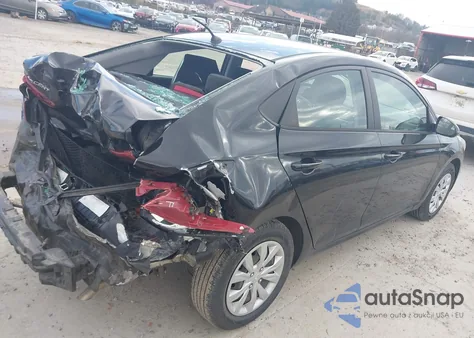 2021 Hyundai Accent Se z USA, uszkodzony, nr VIN 3KPC24A61ME134031